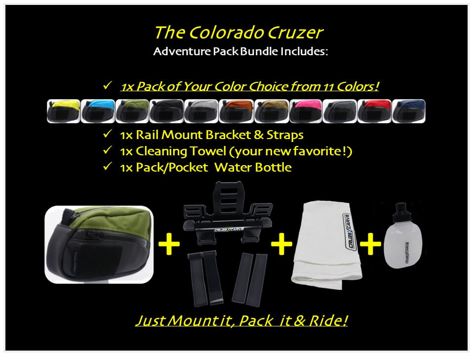The "Colorado Cruzer" Adventure Pack Bundle (Onewheel GT/GTS/XRC, Onewheel Pint X/XR/+ Compatible)
