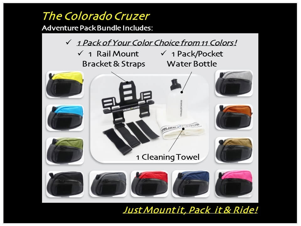 The "Colorado Cruzer" Adventure Pack Bundle (Onewheel GT/GTS/XRC, Onewheel Pint X/XR/+ Compatible)
