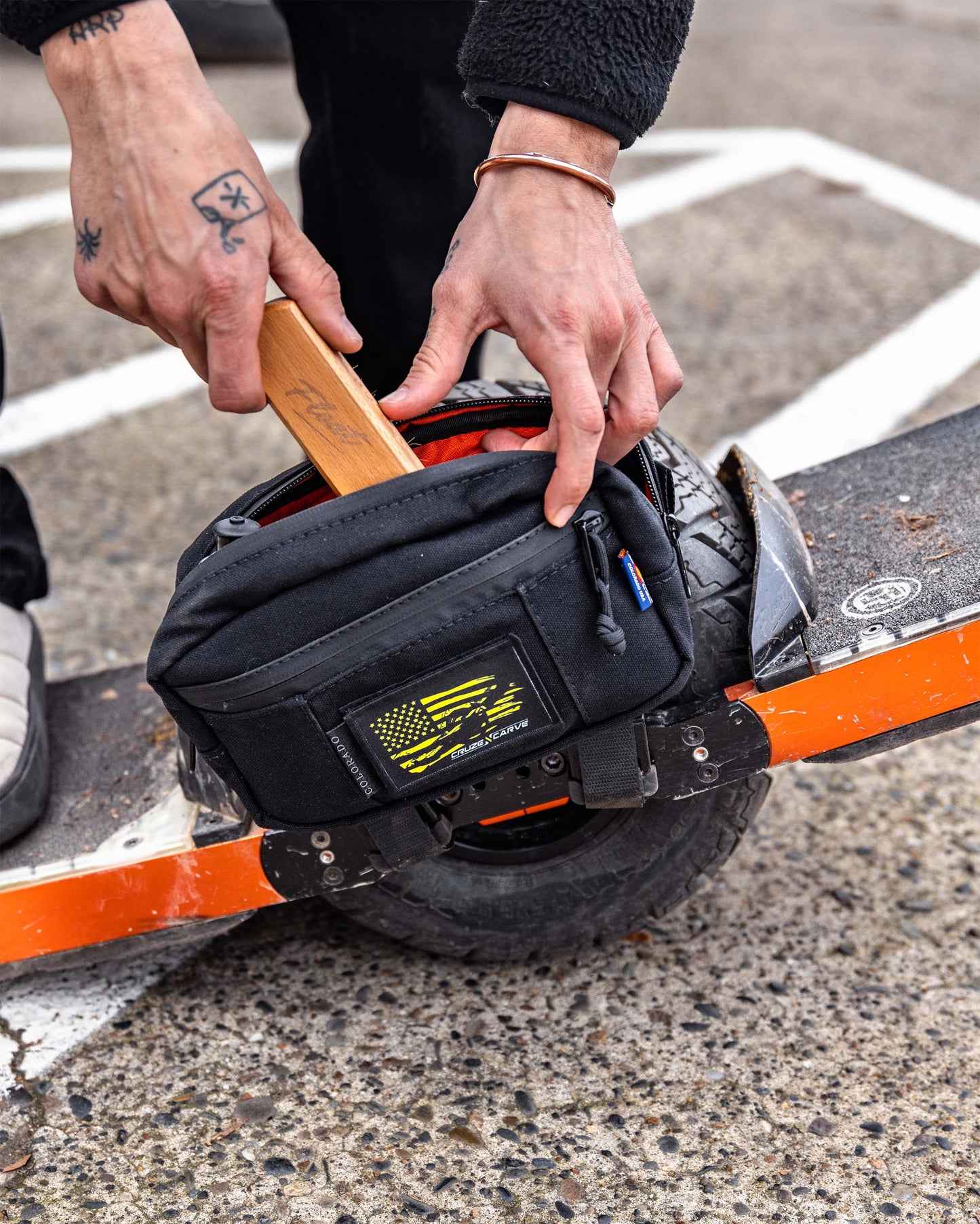 The "Cargo Cruzer" Adventure Pack (Pack Only) (Onewheel GT/GTS/XRC, Onewheel Pint X/XR/+ Compatible)