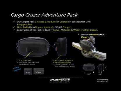 The "Cargo Cruzer" Adventure Pack Launch Bundle (Onewheel Gt, Onewheel Pint X/XR/+ Compatible)